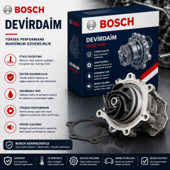 Bosch Elektrikli Devirdaim 0392020029 Mercedes-Benz C-Klasse, Mercedes-Benz CLK-Klasse, Mercedes-Benz E-Klasse
