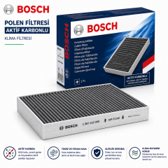 Bosch Aktif Karbonlu Kabin Filtresi 1987432327 Renault Fluence, Renault Megane III, Renault Megane III CC