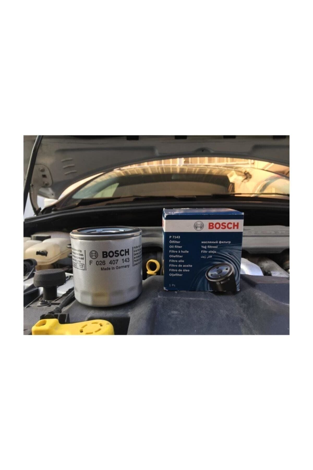 Bosch Yağ Filtresi F026407143 Audi; Cupra; Ford; Seat; Skoda; Volkswagen A1, Audi; Cupra; Ford; Seat; Skoda; Volkswagen A1 allstreet, Audi; Cupra; Ford; Seat; Skoda; Volkswagen A1 citycarver