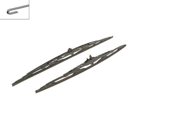 Bosch Twin Rüzgarlıklı 3397010280 Silecek Seti - [600/530 Mercedes-Benz; Porsche; Volvo; Volkswagen Amarok, Mercedes-Benz; Porsche; Volvo; Volkswagen C-Klasse, Mercedes-Benz; Porsche; Volvo; Volkswagen Panamera
