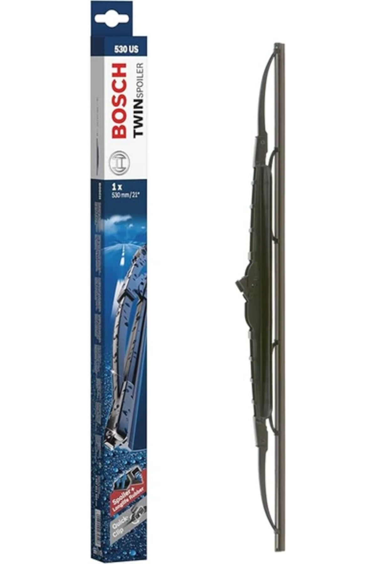 Bosch Twin Rüzgarlıklı 3397011352 Tekli Silecekler - [530 Honda; Volkswagen Fox (Europa), Honda; Volkswagen Jazz