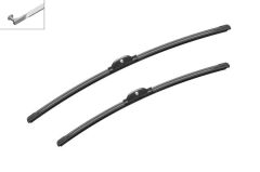 Bosch Aerotwin Silecek 3397118957 Seti - [650/550 Mm] Renault Grand Scenic II, Renault Scenic II