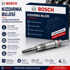 Bosch Kizdirma Bujisi 0250202002 - Duraterm Citroen; Fiat; Iveco; Peugeot; Renault Boxer, Citroen; Fiat; Iveco; Peugeot; Renault Croma '85, Citroen; Fiat; Iveco; Peugeot; Renault Croma '90