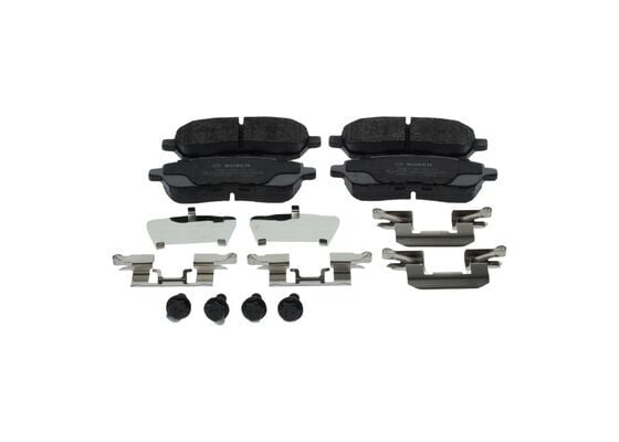 FORD FIESTA 1.0 - 1.6 Arası 2008-2017 BOSCH Disk Balata - Ön