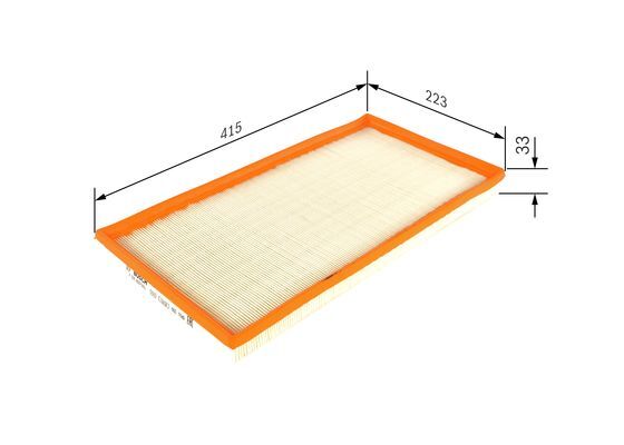 BOSCH Hava Filtresi MERCEDES-BENZ V 200 CDI - V 250 BlueTec - Vito 109 CDI - Vito 110 CDI