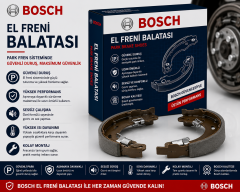 Bosch El Freni 0986487608 Balatası [160,5*20 Mm] BMW 1-Serie, BMW 2-Serie, BMW 3-Serie